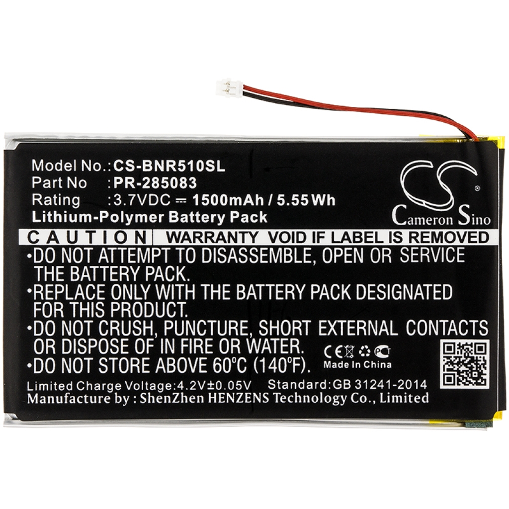 E-kirjanlukijan akku Tolino Shine 2 HD (CS-BNR510SL)