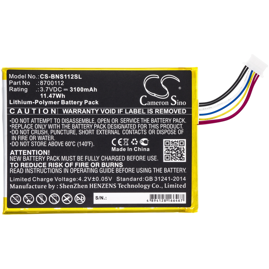 Akut Kaiuttimen akku CS-BNS112SL