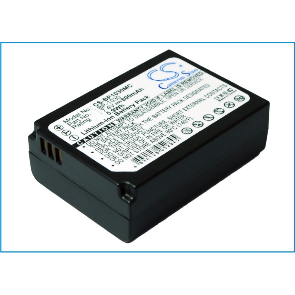 Akut Kameran akku CS-BP1030MC
