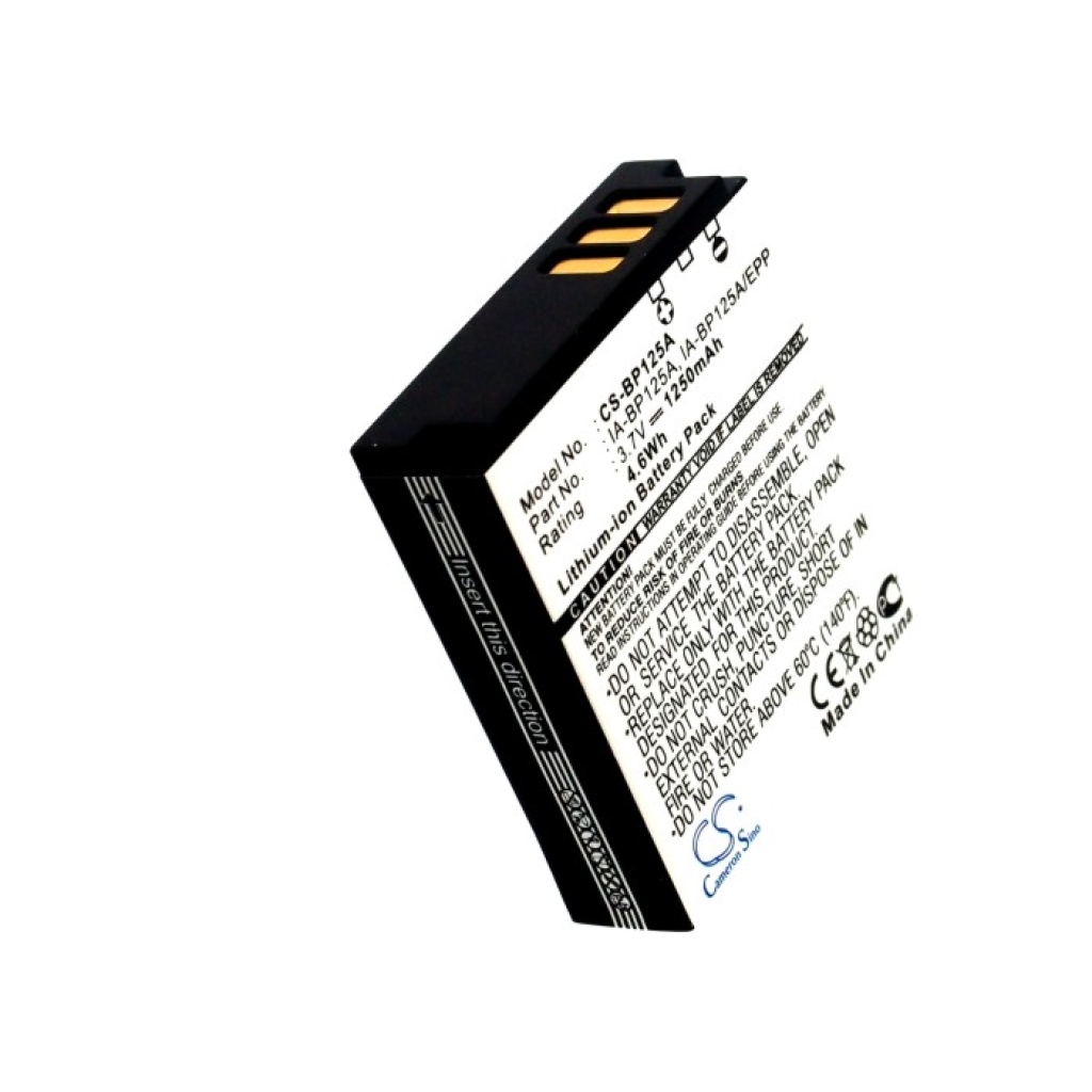 Akut Kameran akku CS-BP125A