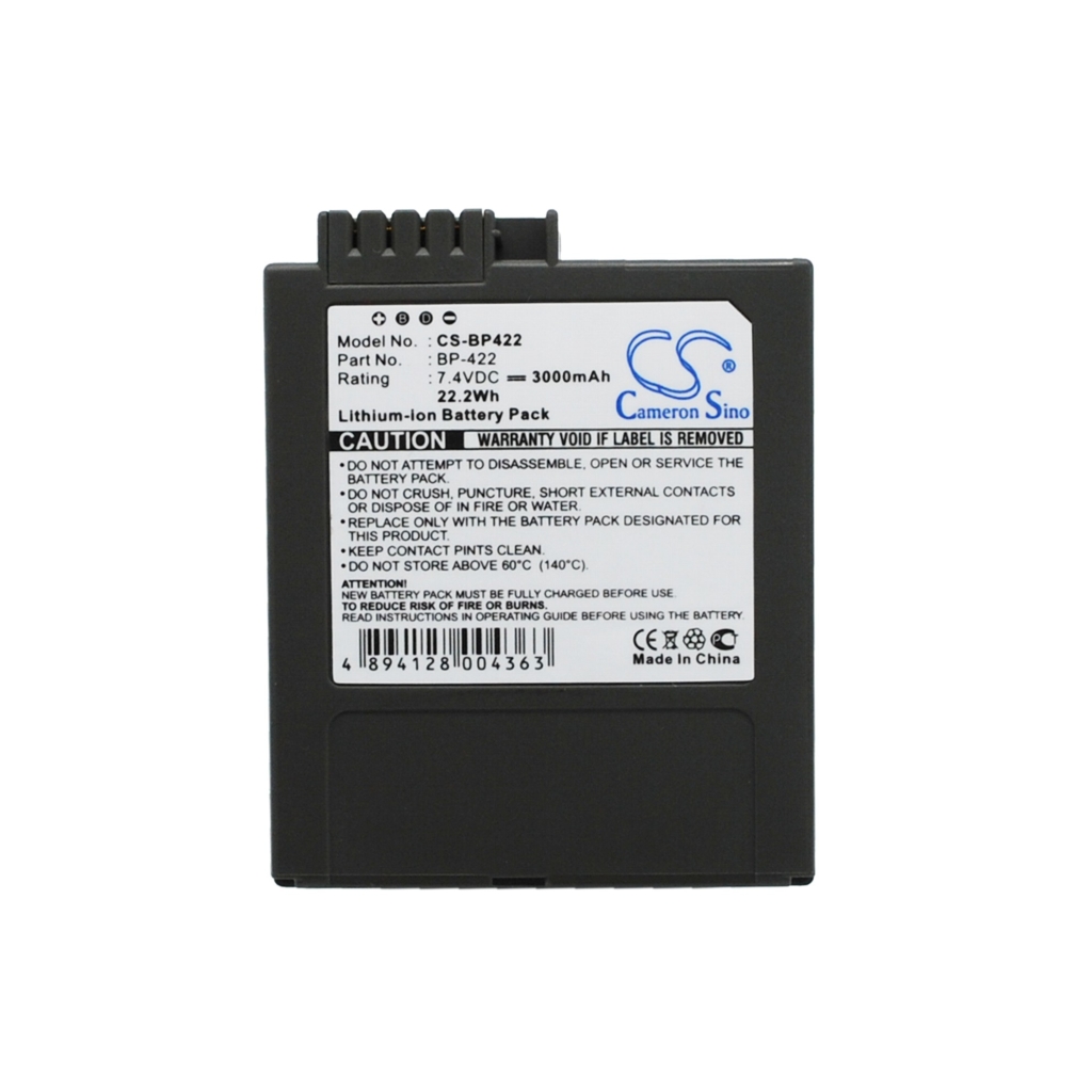 Akku yhteensopiva Canon CS-BP422