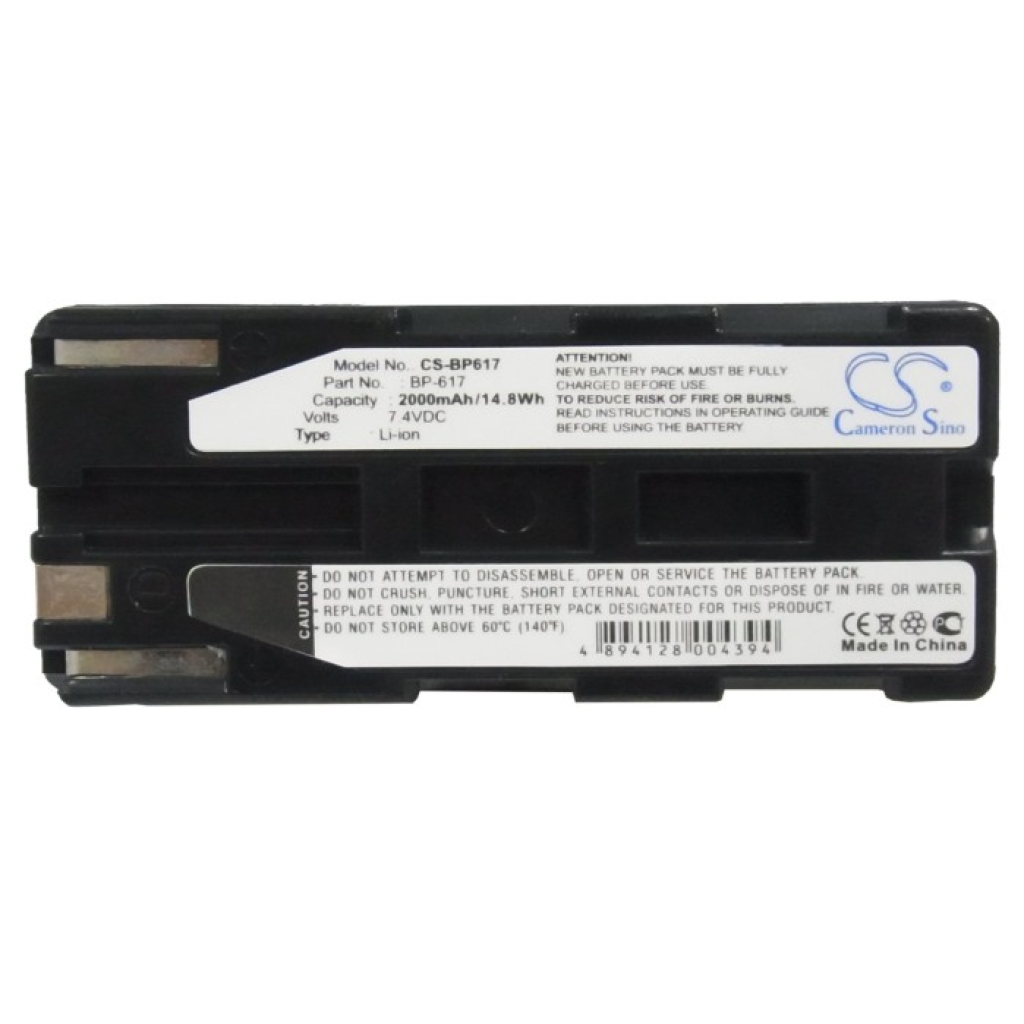 Akku yhteensopiva Canon CS-BP617