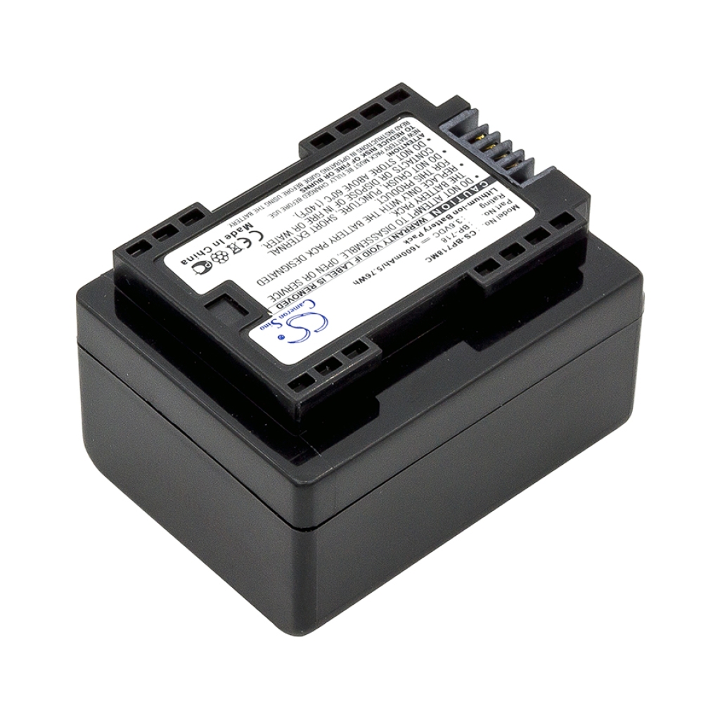 Yhteensopiva akun vaihto Canon BP-718