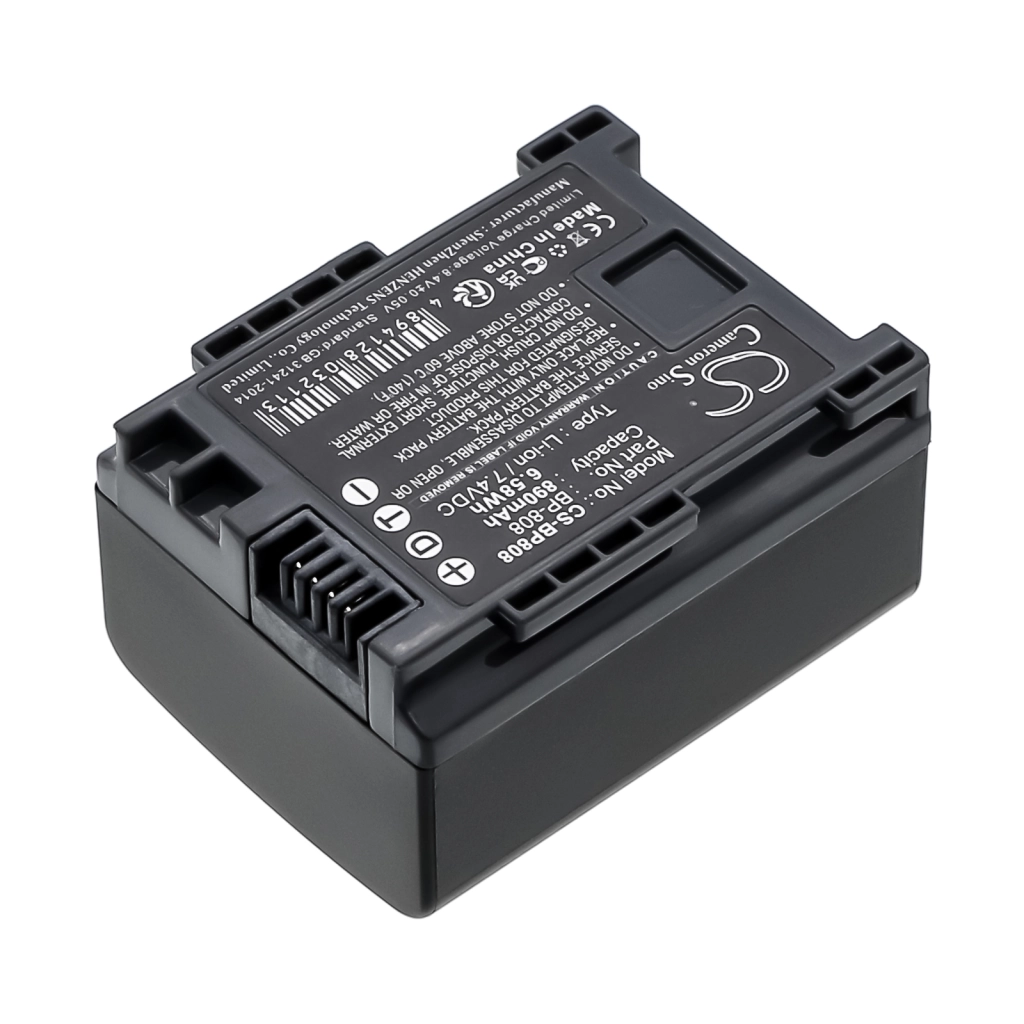 Akut Kameran akku CS-BP808