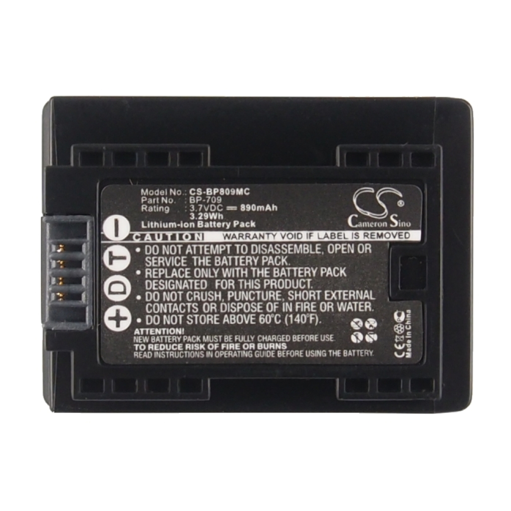 Kameran akku Canon HF M56 (CS-BP809MC)