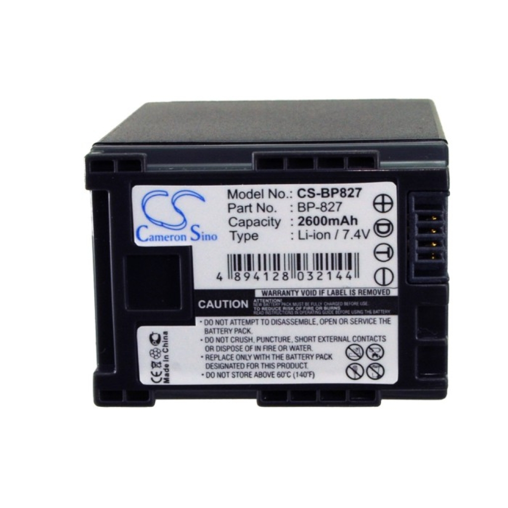Kameran akku Canon LEGRIA HF M400 (CS-BP827)