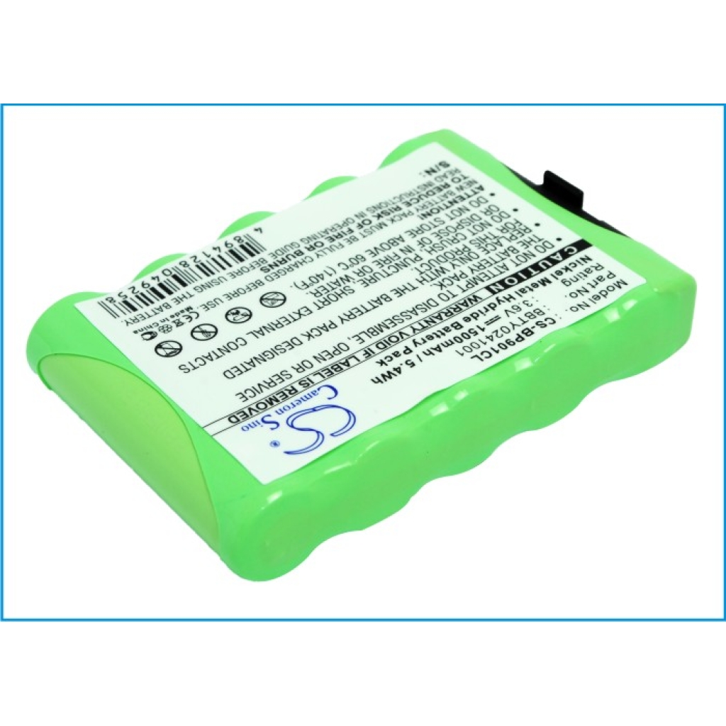 Yhteensopiva akun vaihto Radio Shack BBTY0241001,BT-901