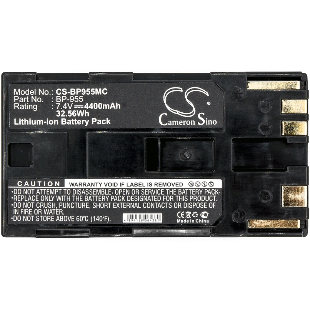 Yhteensopiva akun vaihto Canon BP-955