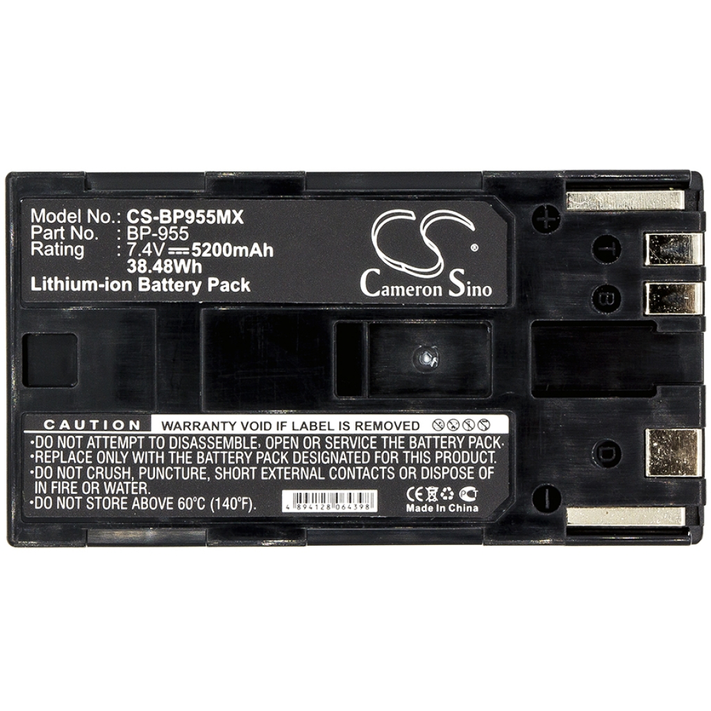 Yhteensopiva akun vaihto Canon BP-955
