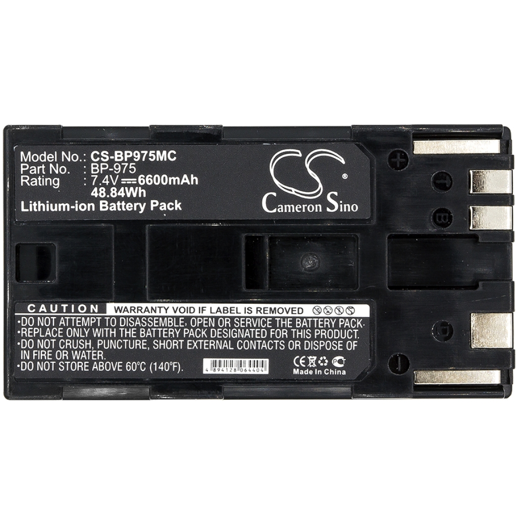 Yhteensopiva akun vaihto Canon BP-975