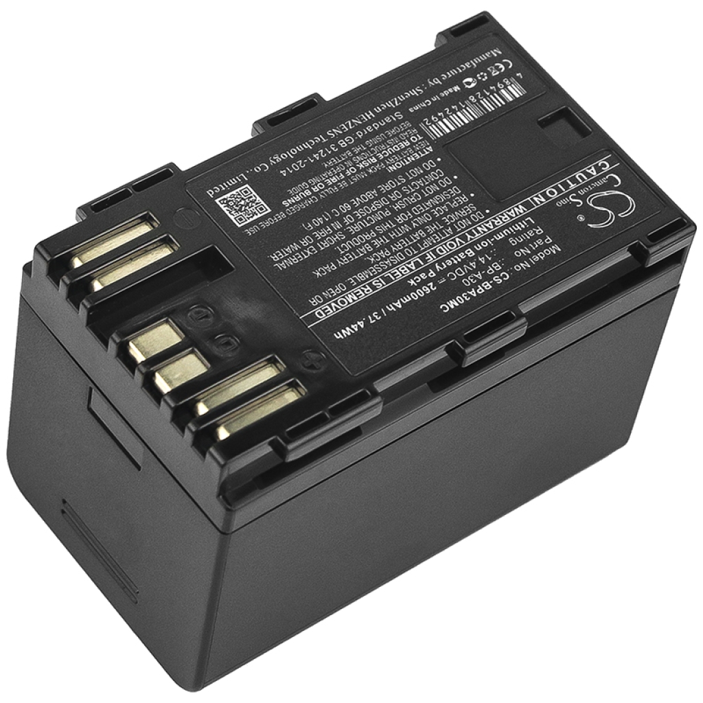 Yhteensopiva akun vaihto Canon BP-A30