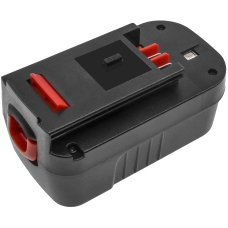 Yhteensopiva akun vaihto Black & decker 244760-00,A1718,A18,FS180BX,FS18BX...