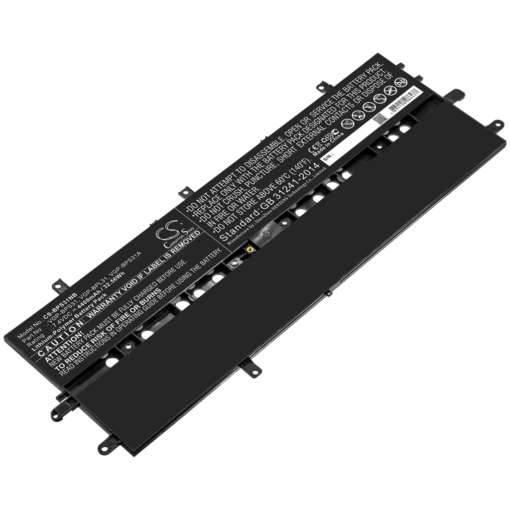 Akut Kannettavan tietokoneen akku CS-BPS31NB