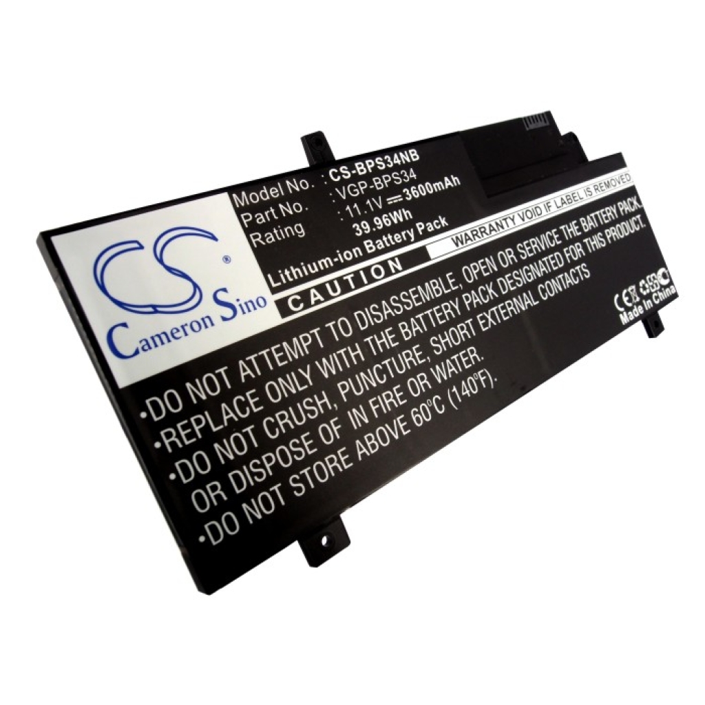Akut Kannettavan tietokoneen akku CS-BPS34NB