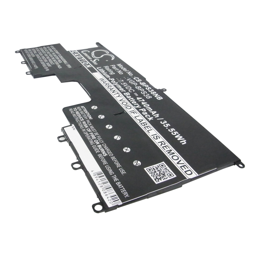 Akut Kannettavan tietokoneen akku CS-BPS38NB