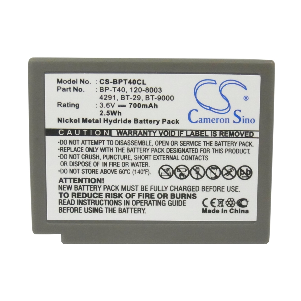 Langattoman puhelimen akku Radio Shack 43-8008 (CS-BPT40CL)
