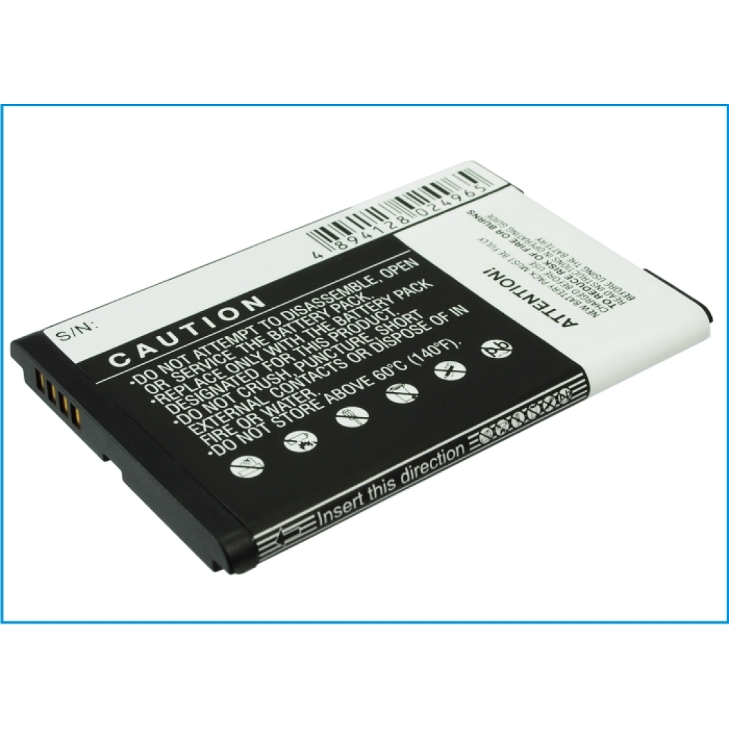 Akku yhteensopiva AT&T Blackberry T-COM CS-BR9000XL