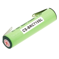 Yhteensopiva akun vaihto Braun 4HGAE-LFU,AAA HR-4U,HR-4U