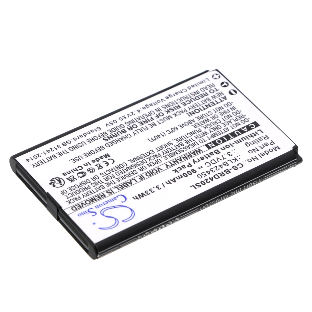 Yhteensopiva akun vaihto Brondi KLB423450