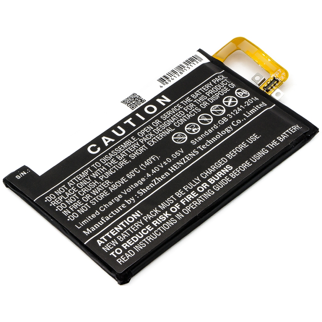 Matkapuhelimen akku Blackberry BBB100-6 (CS-BRK100SL)