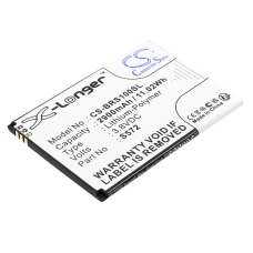 Yhteensopiva akun vaihto Brondi S572