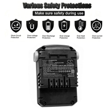 Yhteensopiva akun vaihto Briggs & stratton 111-9639,5015704981826,593560,596088,597188...