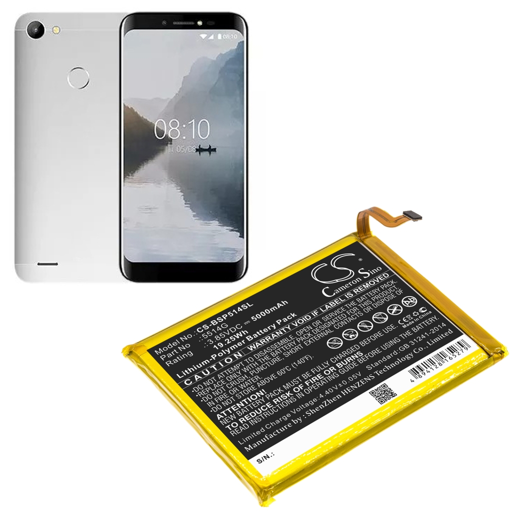 Yhteensopiva akun vaihto Bq 5514G