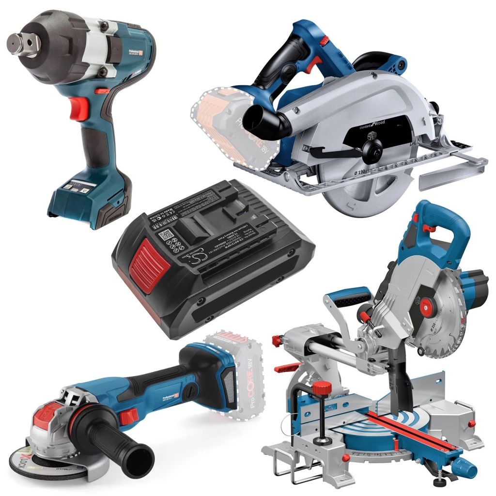 Teollisuusakku Bosch GKS 18V-68 GC (CS-BST216PW)