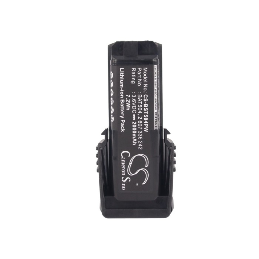 Yhteensopiva akun vaihto BOSCH 2 607 336 241,2 607 336 242,BAT504