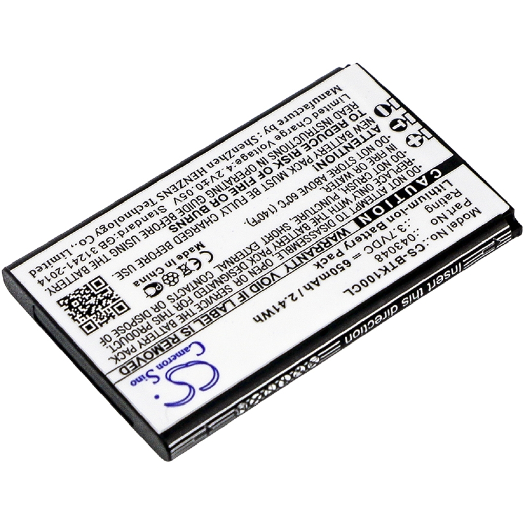 Akut Langattoman puhelimen akku CS-BTK100CL