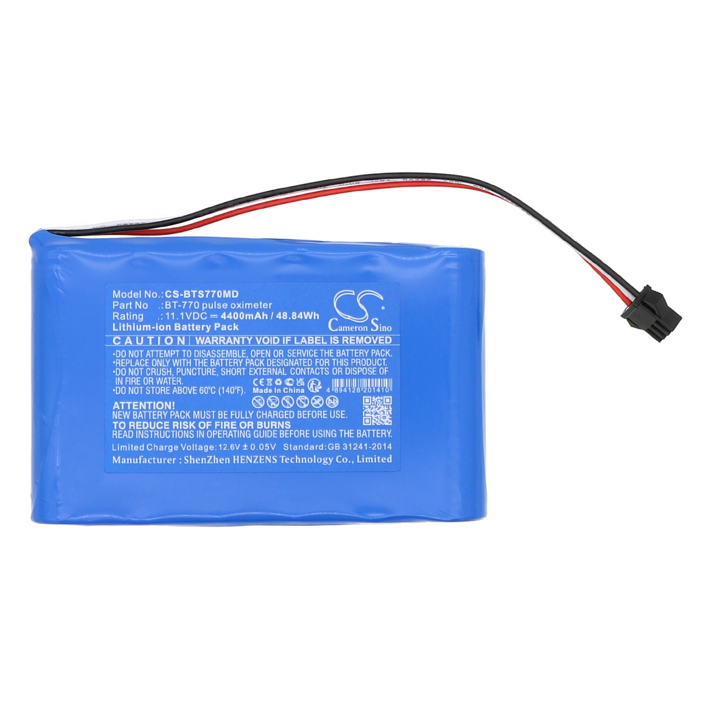 Lääketieteellinen akku Bistos BT740 pulse oximeter (CS-BTS770MD)
