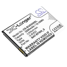 Yhteensopiva akun vaihto Bluebird 355040040,BAT-EF500_S,BAT-EF50S,BAT-EF50X,BAT-EF50X_E