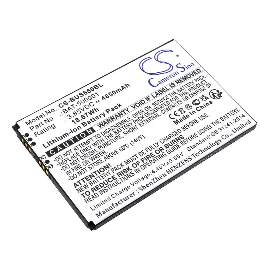 Yhteensopiva akun vaihto Bluebird BAT-500001
