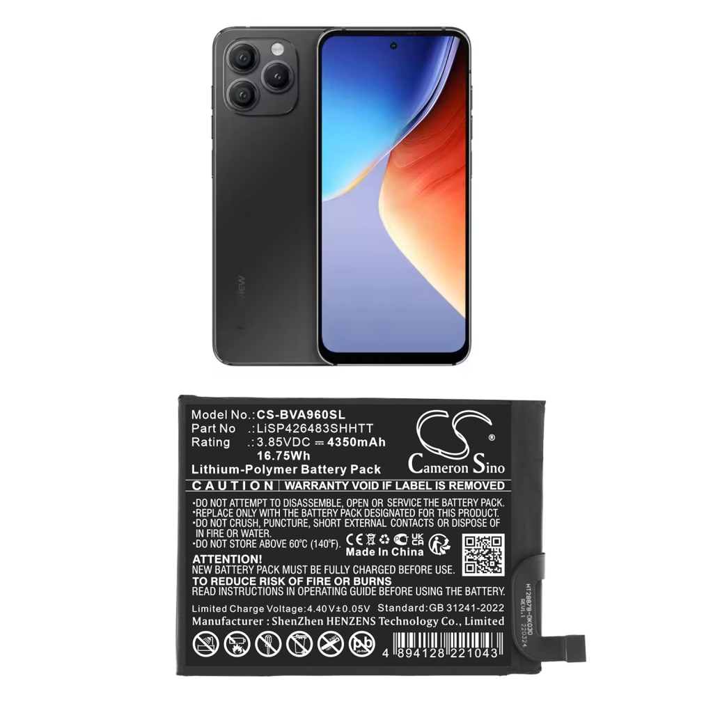 Matkapuhelimen akku Blackview CS-BVA960SL