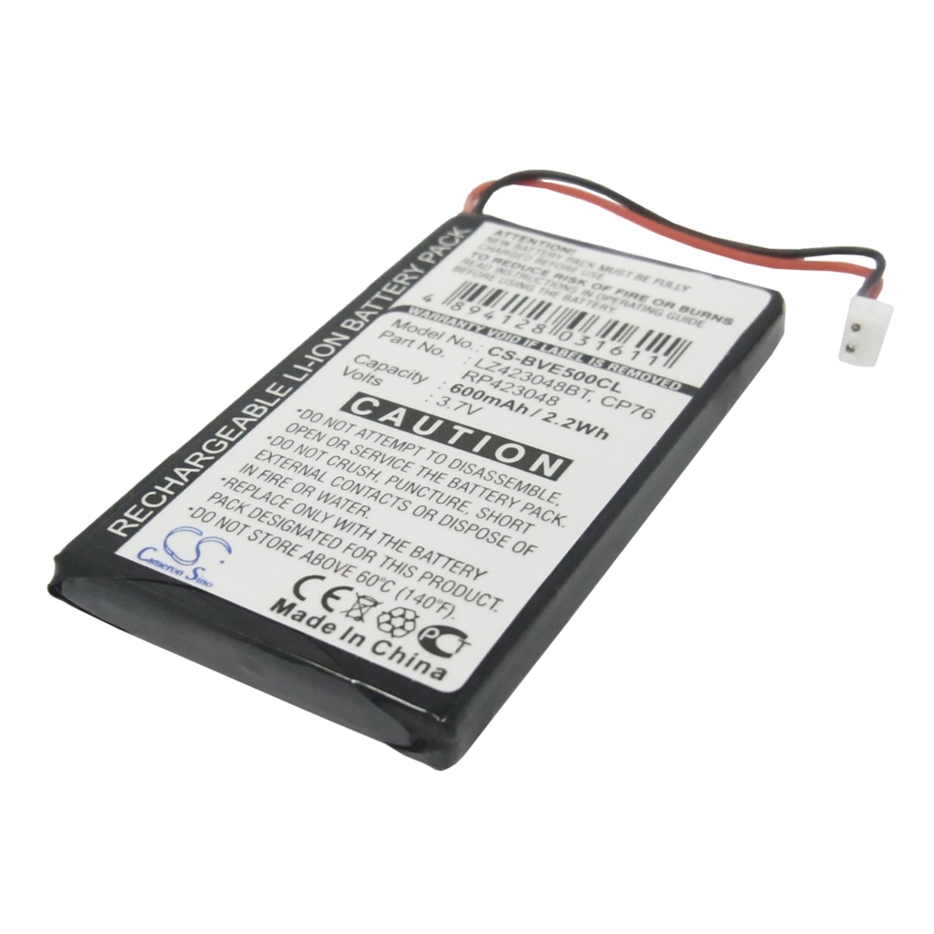 Langattoman puhelimen akku BTI Verve 500 Red (CS-BVE500CL)