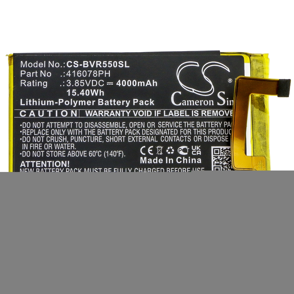Matkapuhelimen akku Blackview BV5500 (CS-BVR550SL)
