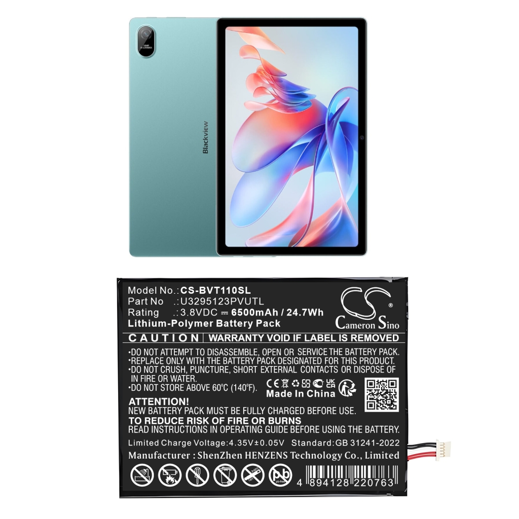 Tabletin akku Blackview Tab 11 (CS-BVT110SL)