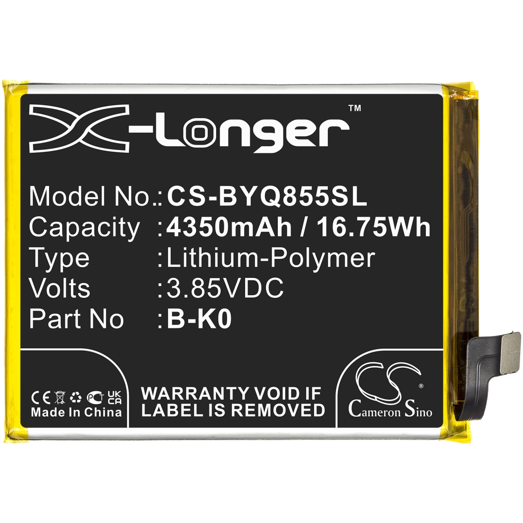 Akut Matkapuhelimen akku CS-BYQ855SL
