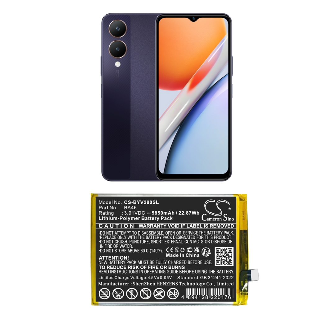 Matkapuhelimen akku Vivo CS-BYV280SL