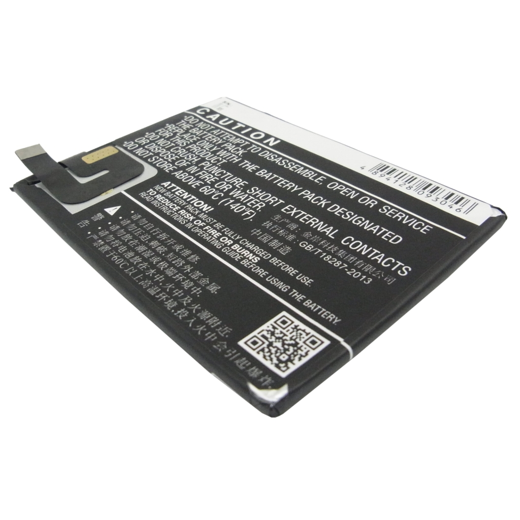Akku yhteensopiva BBK Vivo CS-BYX520SL