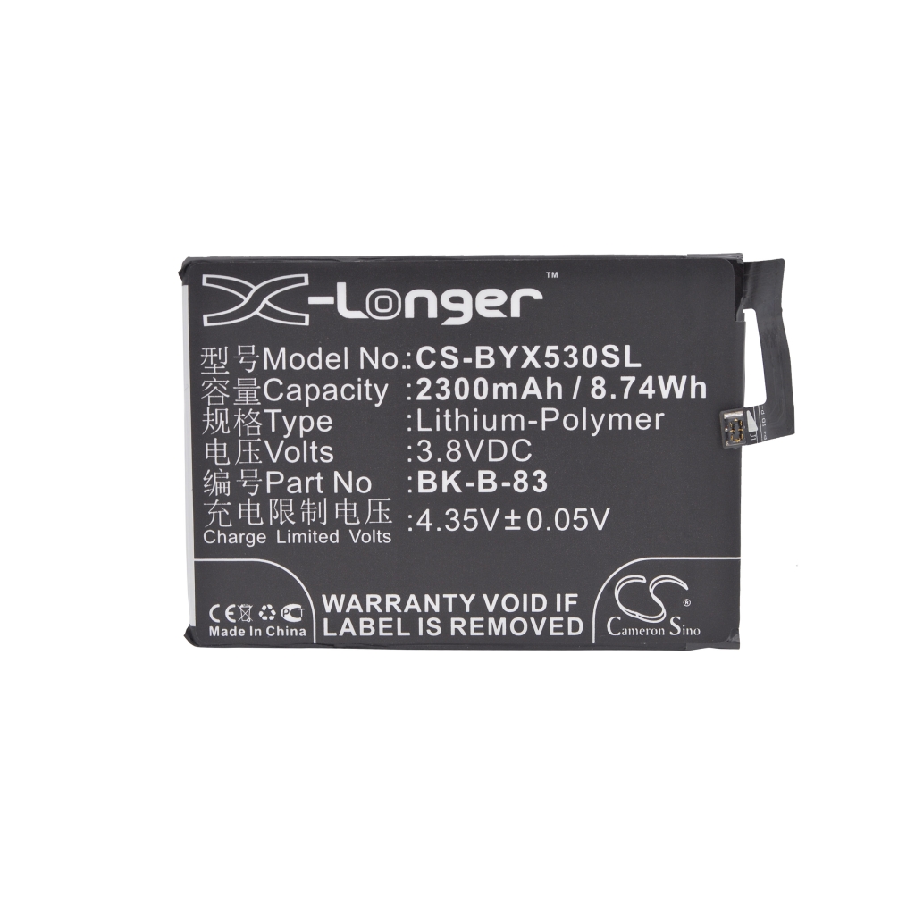 Matkapuhelimen akku BBK CS-BYX530SL