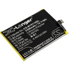 Yhteensopiva akun vaihto BBK B-E1,BK-B-E1