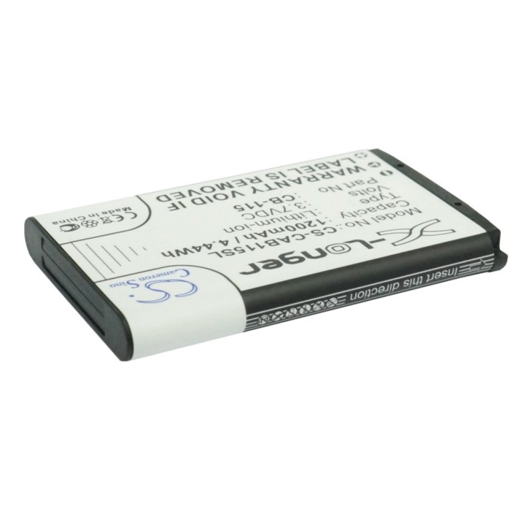 Yhteensopiva akun vaihto CAT CB-115