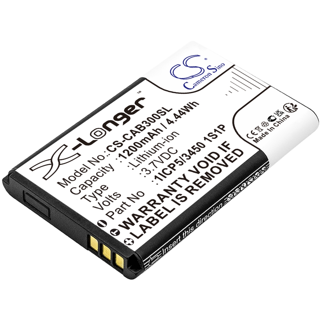Yhteensopiva akun vaihto Manta 1ICP5/3450 1S1P