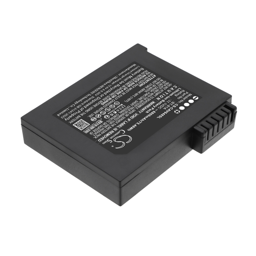 CS-CAV648SL rear label: 11.1V / 6800mAh / 75.48Wh, Part BT-81A, Cameron Sino