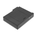 CS-CAV648SL top side of black molded pack with power button and LED charge indicators