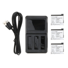 Yhteensopiva vaihtoehto GoPro 335-06532-000,AHDBT-401:lle
