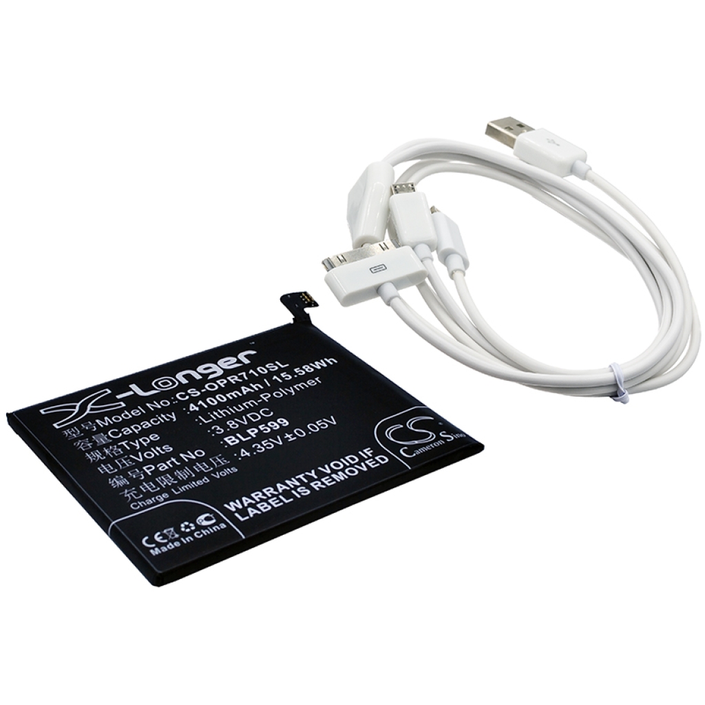 Yhteensopiva vaihtoehto OPPO BLP599:lle