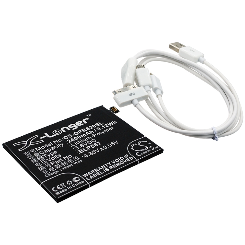 Yhteensopiva vaihtoehto OPPO BLP587:lle