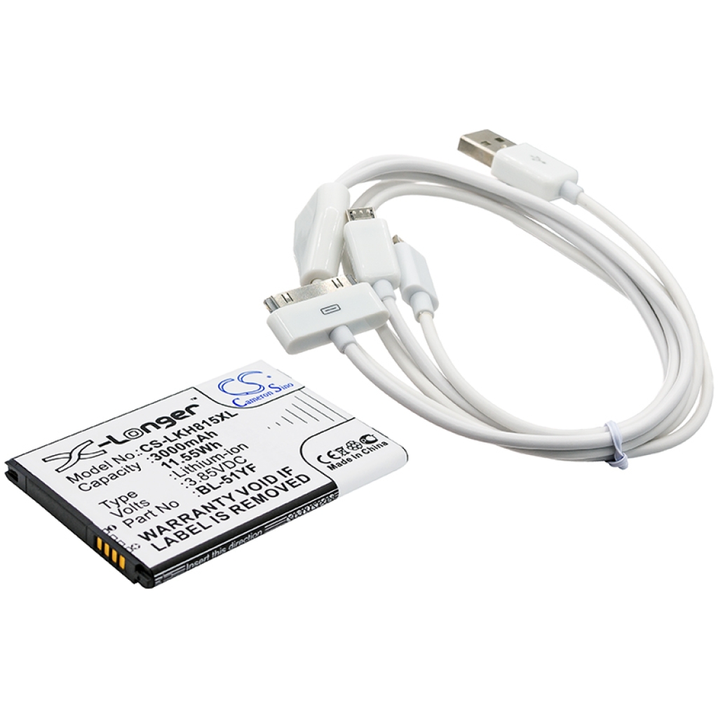 Yhteensopiva vaihtoehto LG BL-51YF,EAC62858501:lle